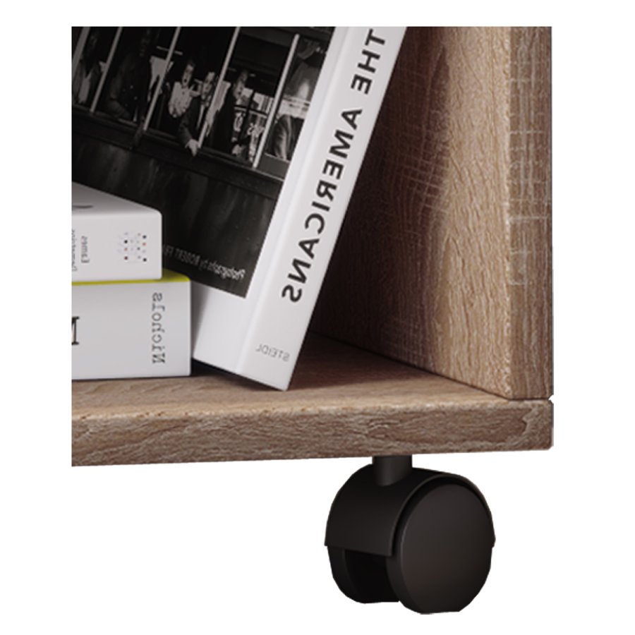 Salda skuffesektion, m. 1 hylde og 1 skuffe - natur tr