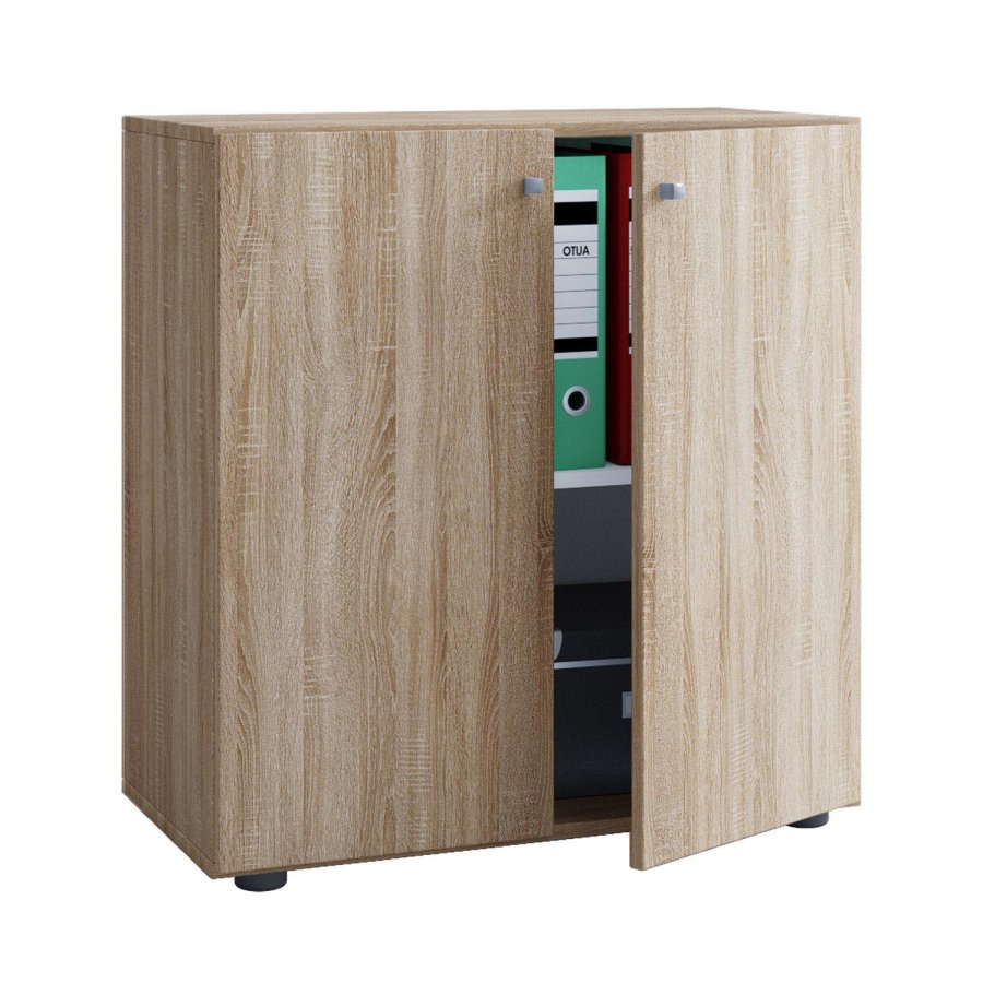 Lona skab, m. 2 lger og 1 hylde - natur tr