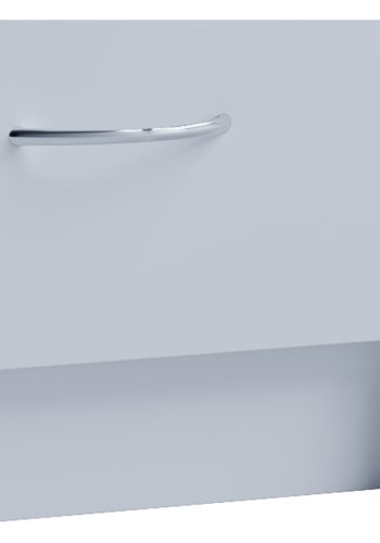 Boxal Maxi sengebord, m. 3 skuffer - hvid tr