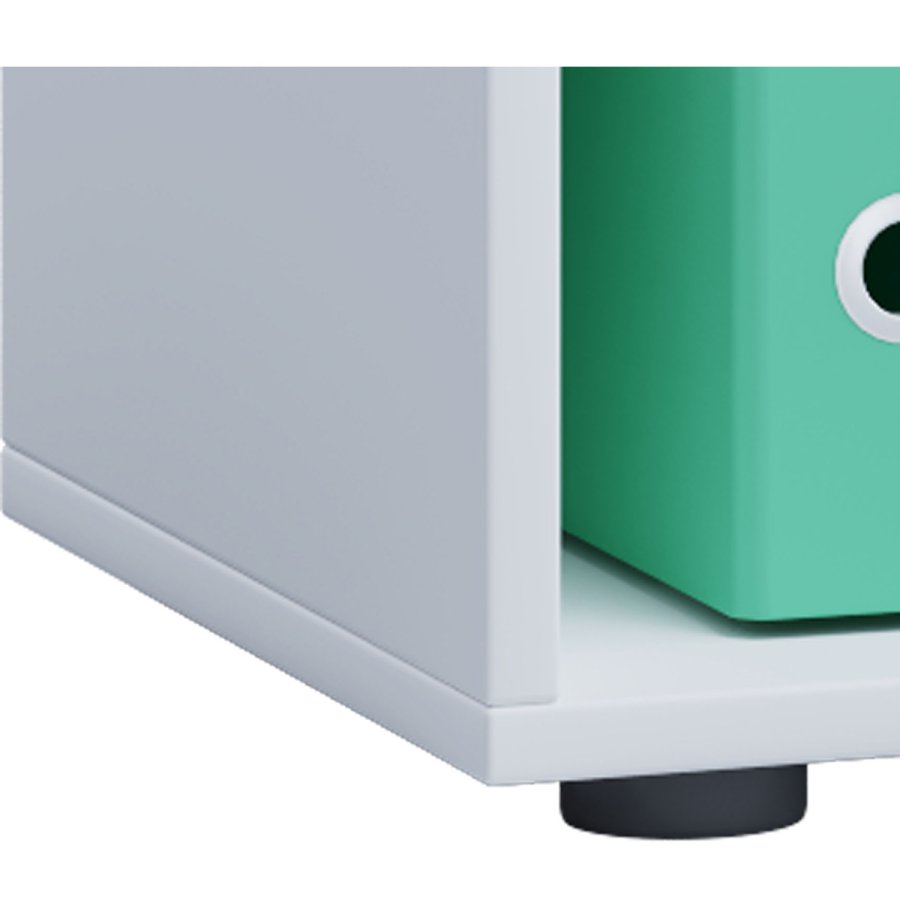 Lona XXL reol, m. 4 hylder - hvid tr