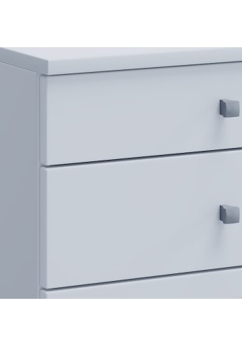 Lona Maxi skuffesektion, m. 4 hylder - hvid tr