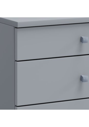 Lona Maxi skuffesektion, m. 4 skuffer - gr tr