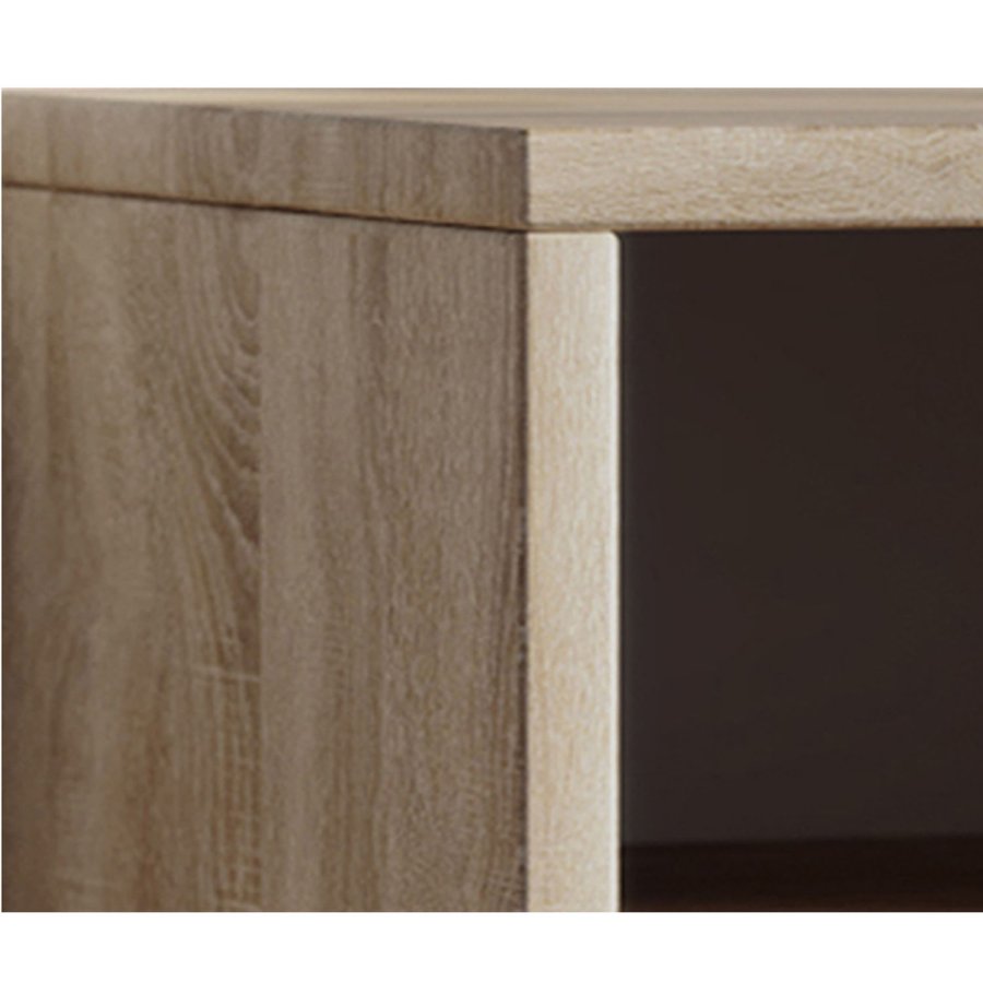 Hinsol L skoskab, m. 20 hylder - natur tr�