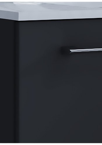 badevrelsesmbelst - keramik og sort melamin