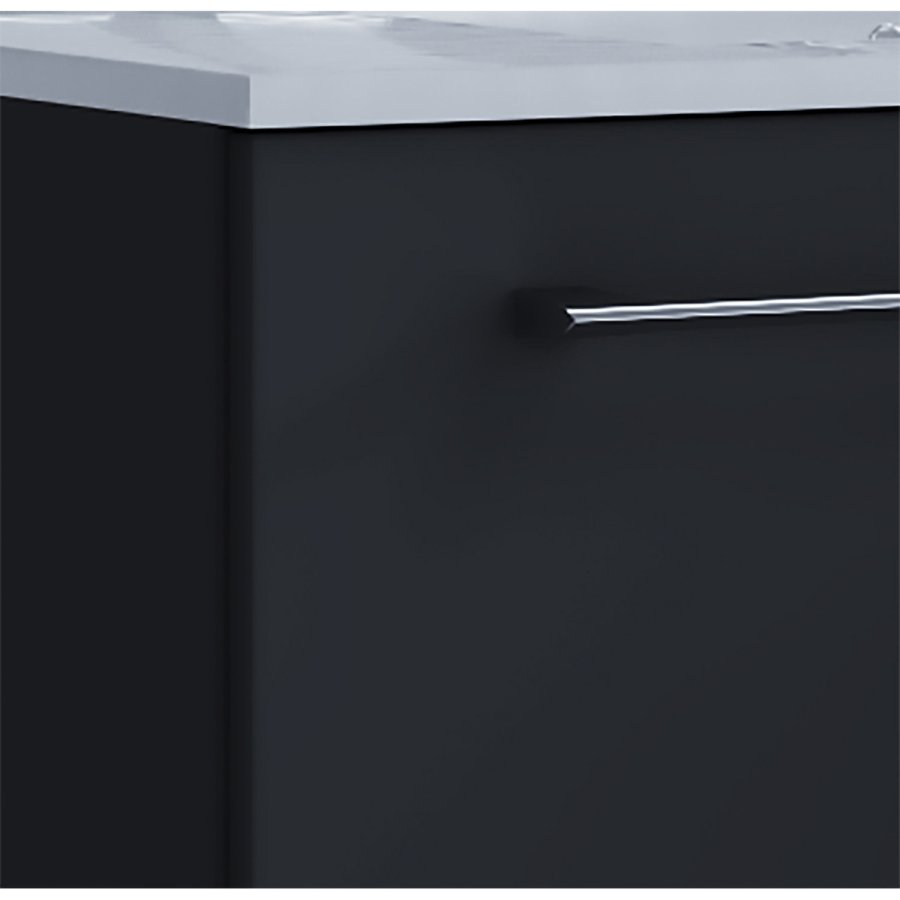 badevrelsesmbelst - keramik og sort melamin