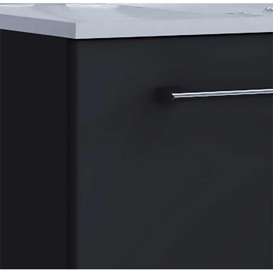 badevrelsesmbelst - keramik og sort melamin