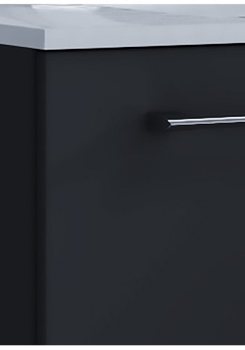 badevrelsesmbelst - keramik og sort melamin