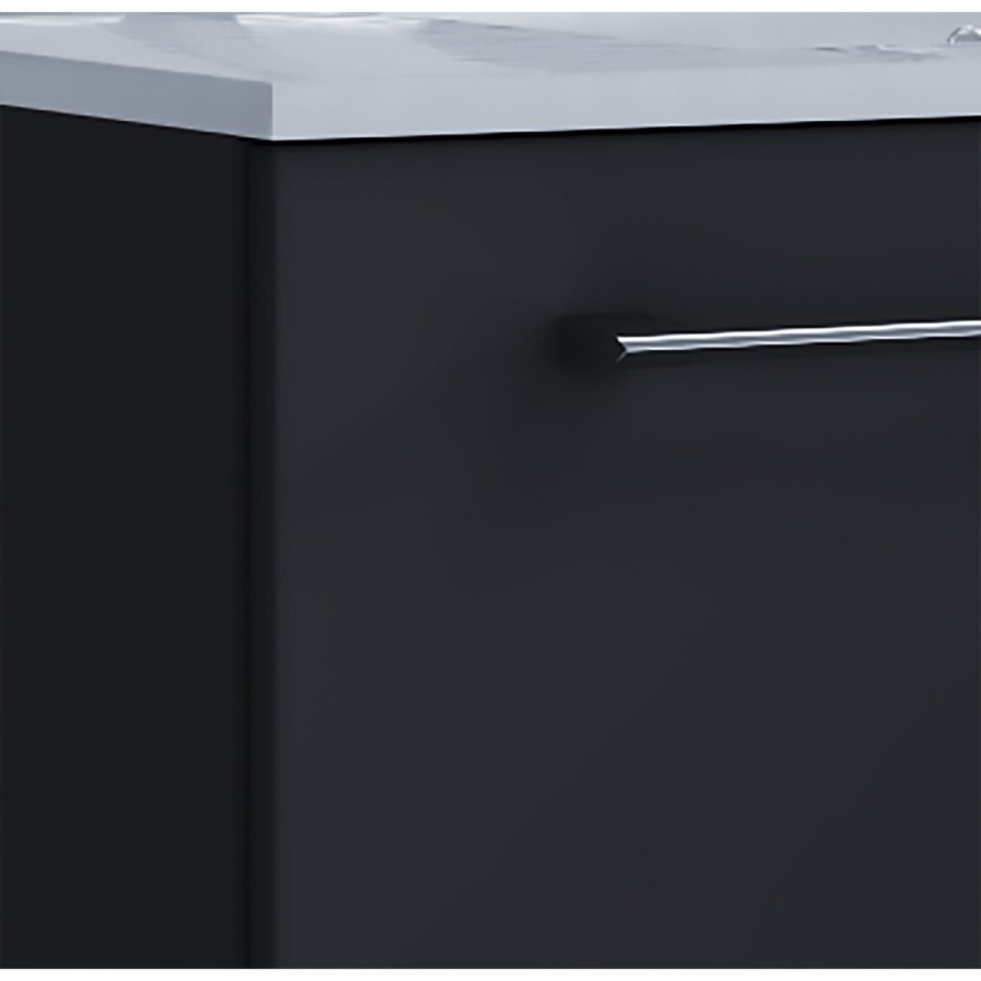 badevrelsesmbelst, m. ben - keramik og sort melamin