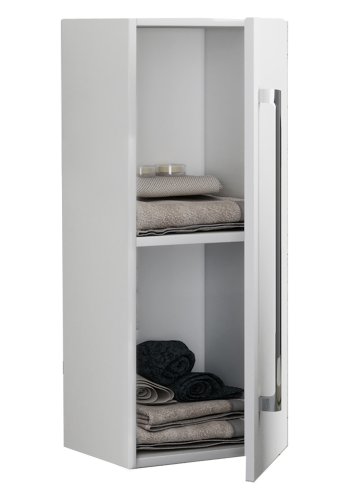 VCB 3 vgskab, m. 1 lge og 1 hylde - hvid melamin