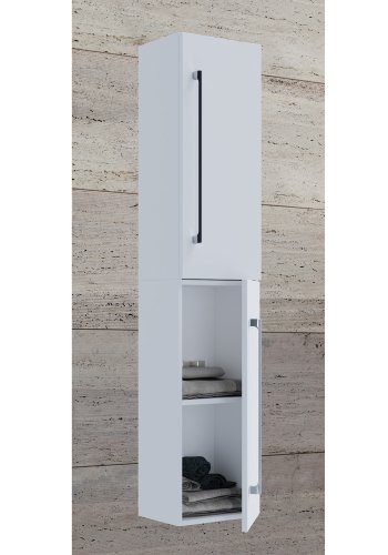 VCB 6 vgskab, m. 2 lger og 2 hylder - hvid melamin