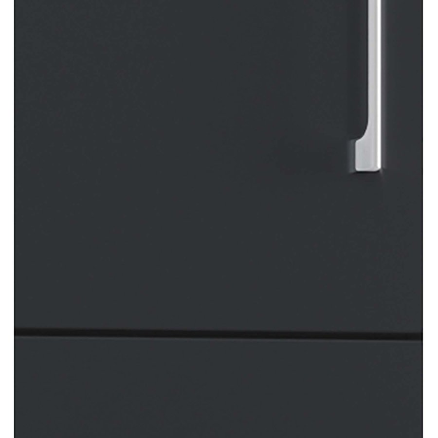 VCB 6 vgskab, m. 2 lger og 2 hylder - sort melamin