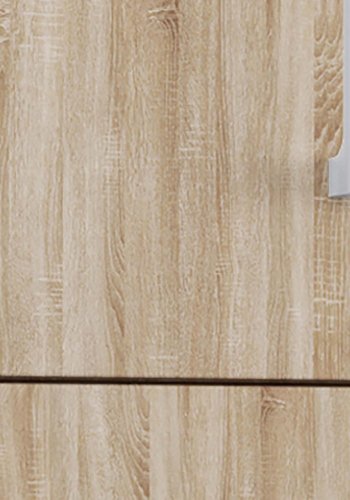 VCB 6 vgskab, m. 2 lger og 2 hylder - natur melamin