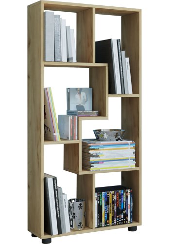 Blina reol, m. 6 rum - natur tr