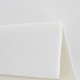 TEPPI HMFPUFY-1 gulvtppe, rektangulr - hvid polyester (60x100)
