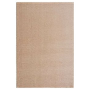 TEPPI HMFPUFY-2 gulvtppe, rektangulr - creme polyester (50x80)