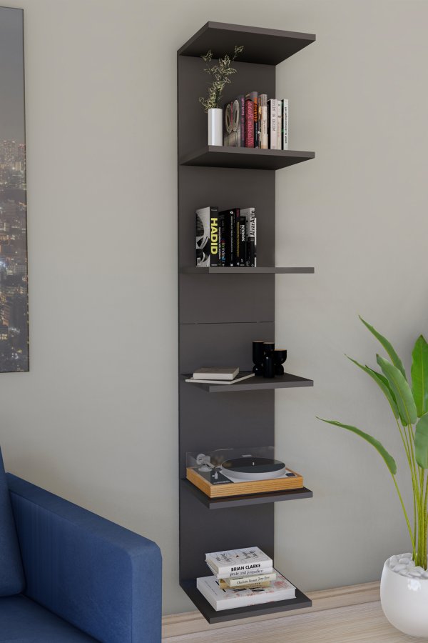 VCM NORDIC Lazas vghylde, m. 5 rum - antracitgr tr