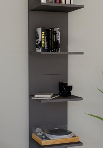 VCM NORDIC Lazas vghylde, m. 5 rum - antracitgr tr