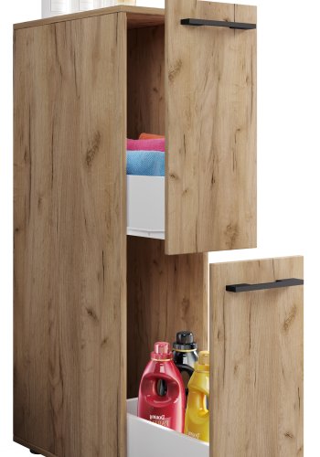 VCM NORDIC Sadilo L badevrelse rumdeler, m. 2 skuffer - natur tr