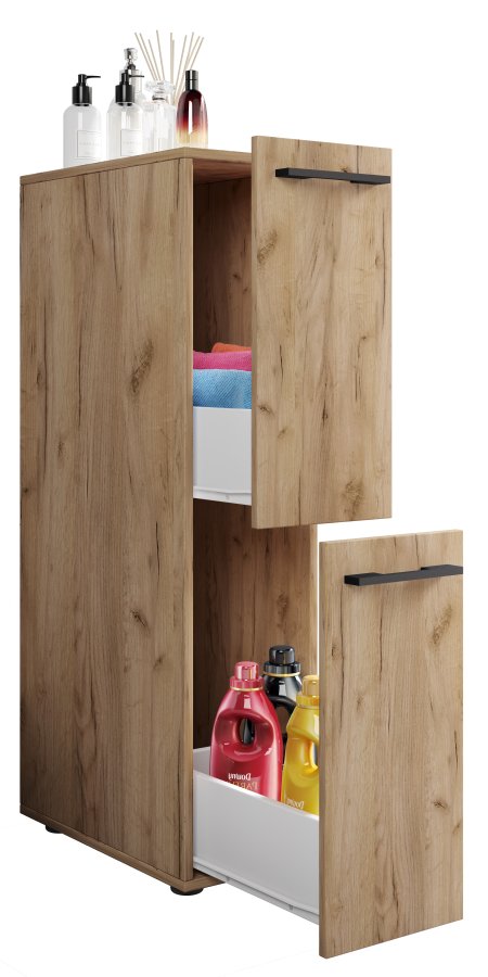 VCM NORDIC Sadilo L badevrelse rumdeler, m. 2 skuffer - natur tr