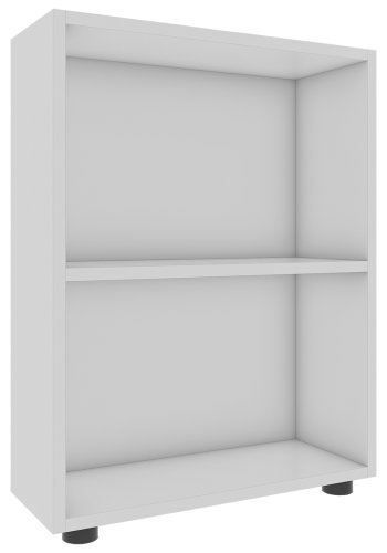 VCM NORDIC Bulas 2-rum reol, m. 1 hylde - hvid tr