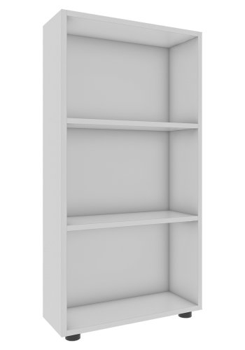  VCM Nordic  VCM NORDIC Bulas 3-rum reol, m. 2 hylder - hvid tr