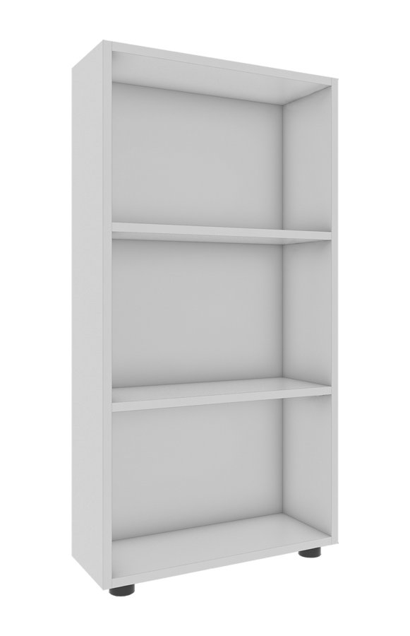  VCM Nordic  VCM NORDIC Bulas 3-rum reol, m. 2 hylder - hvid tr