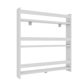 VCM NORDIC Kidos vghylde til brn, m. 3 bne rum - hvid tr