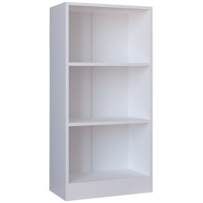 VCM NORDIC Dilos M reol, m. 2 hylder - hvid tr