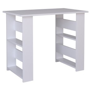 VCM NORDIC Efilo skrivebord, m. 4 rum - hvid tr (90x56)