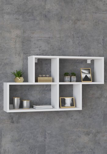 VCM NORDIC Lusas vghylde, m. 4 rum - hvid tr