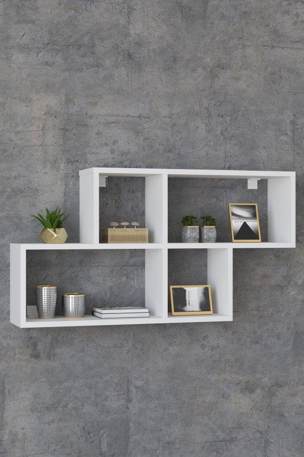 VCM NORDIC Lusas vghylde, m. 4 rum - hvid tr