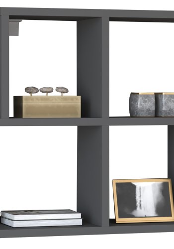 VCM NORDIC Lusas vghylde, m. 4 rum - antracitgr tr