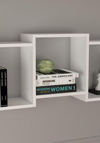 VCM NORDIC Trilas vghylde, m. 3 rum - hvid tr