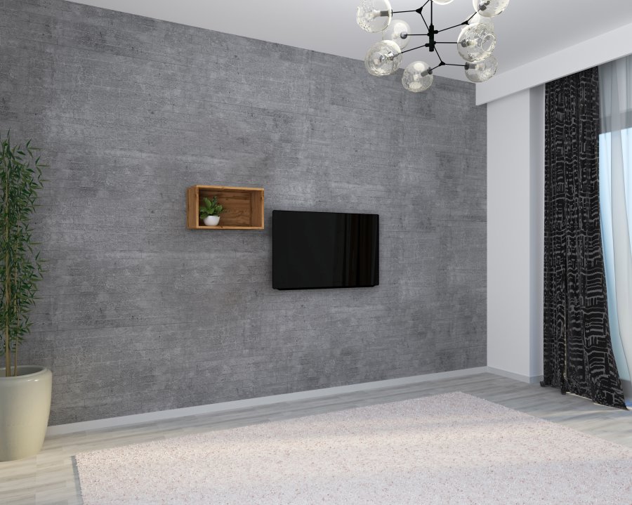 VCM NORDIC Arila vghylde, rektangulr - natur tr