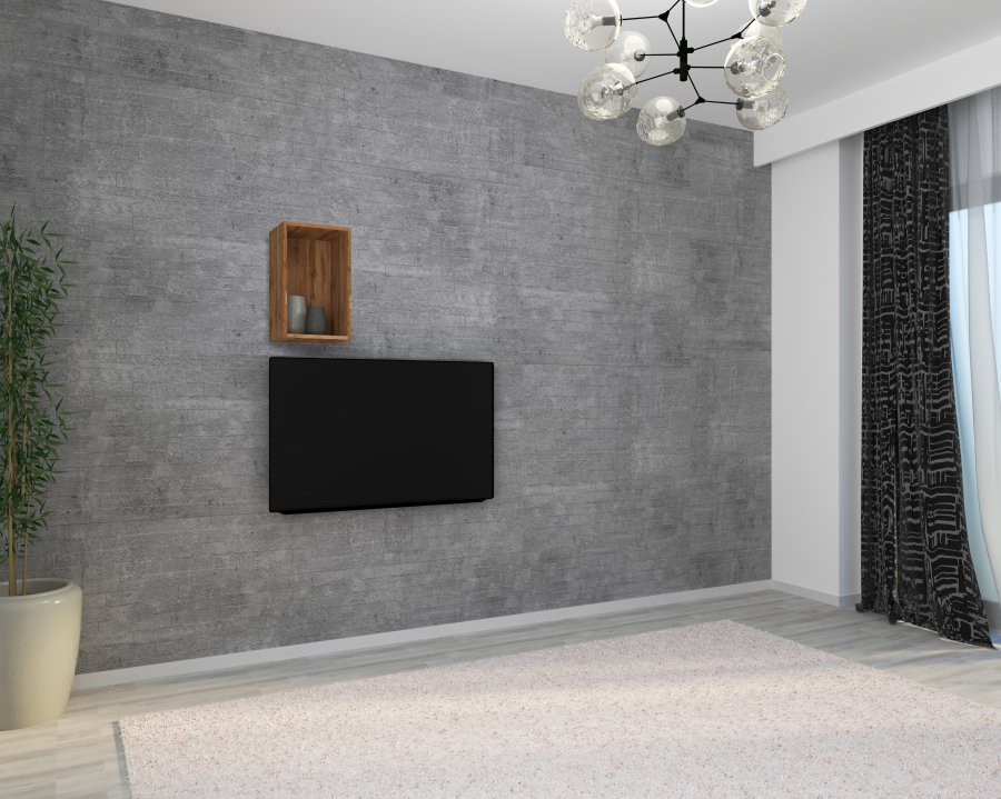 VCM NORDIC Arila vghylde, rektangulr - natur tr