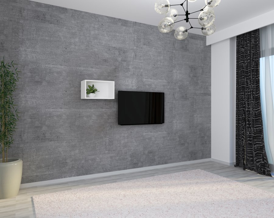 VCM NORDIC Arila vghylde, rektangulr - hvid tr