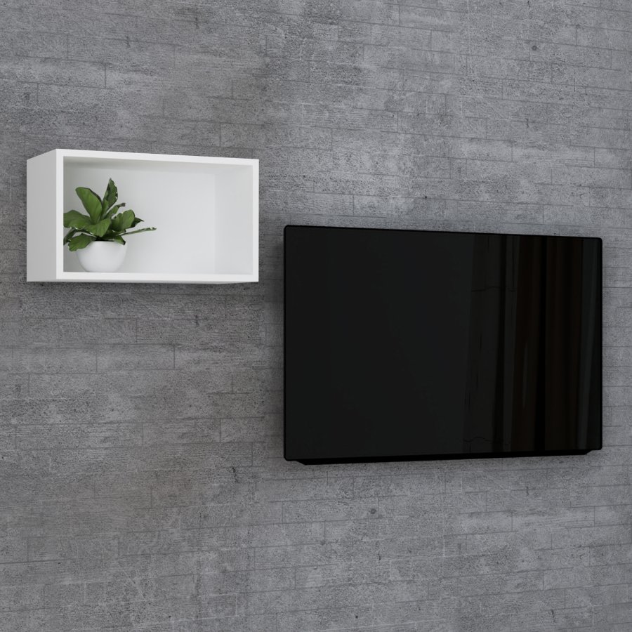 VCM NORDIC Arila vghylde, rektangulr - hvid tr