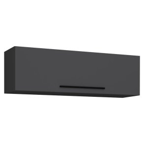 VCM NORDIC Arila L vgskab, m. 1 lge og 3 rum - antracitgr tr