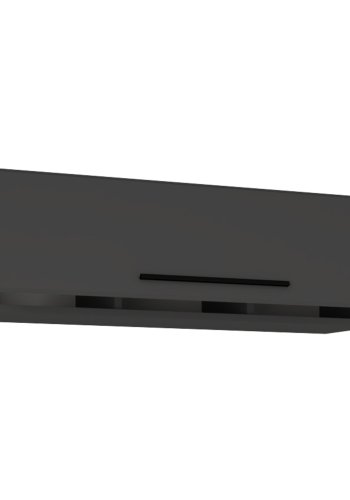 VCM NORDIC Arila L vgskab, m. 1 lge og 3 rum - antracitgr tr