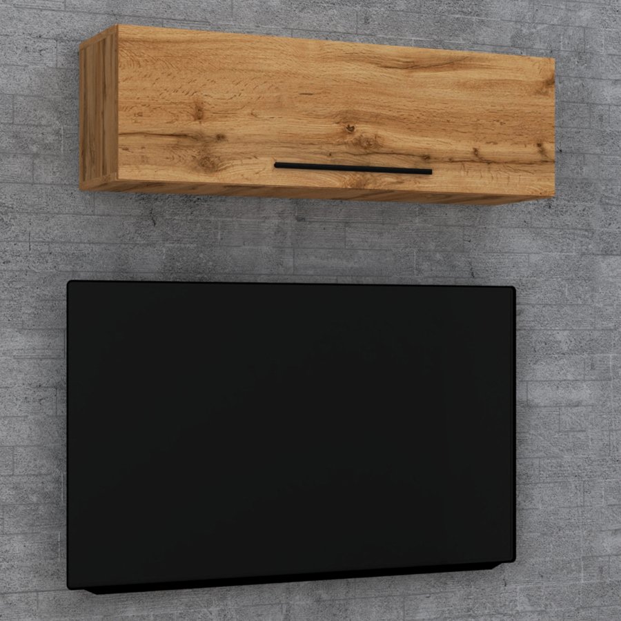 VCM NORDIC Arila L vgskab, m. 1 lge og 3 rum - natur tr