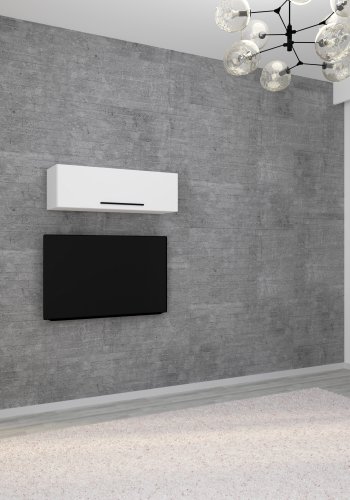 VCM NORDIC Arila L vgskab, m. 1 lge og 3 rum - hvid tr