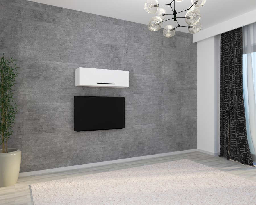 VCM NORDIC Arila L vgskab, m. 1 lge og 3 rum - hvid tr