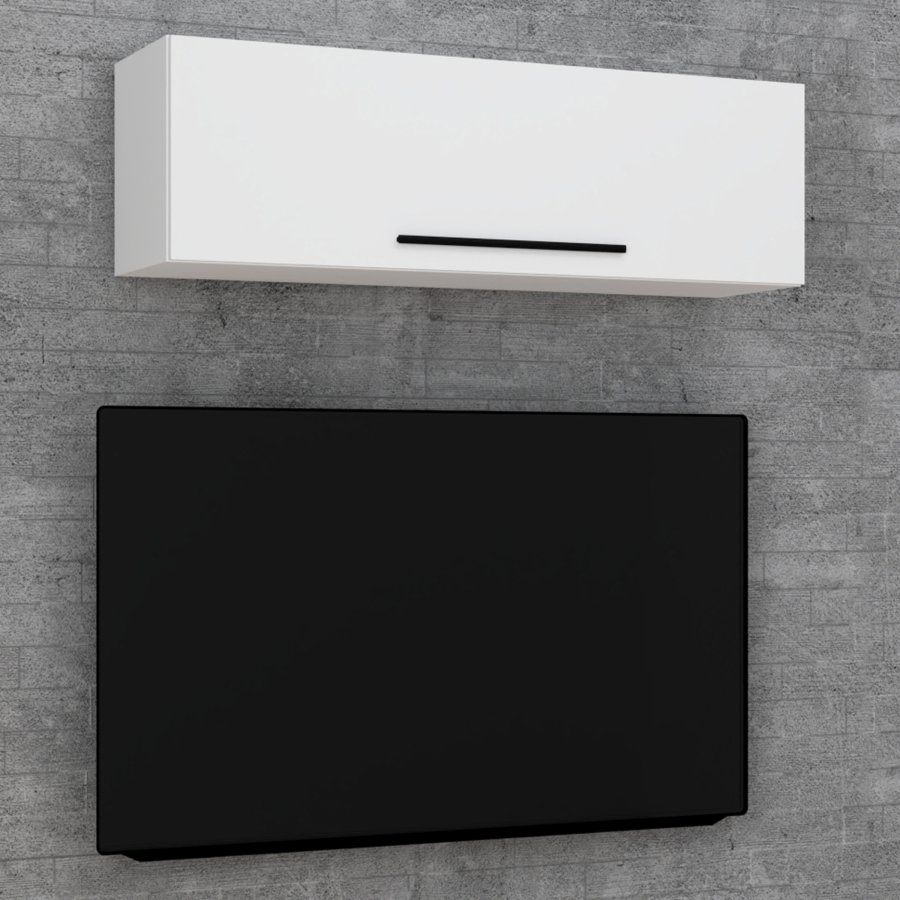 VCM NORDIC Arila L vgskab, m. 1 lge og 3 rum - hvid tr