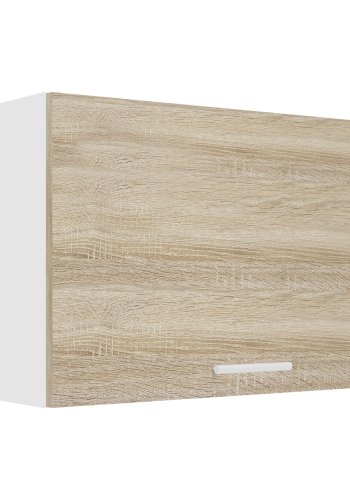 VCM NORDIC Esilo 1 dr 60 kkken vgskab, m. 1 lge - hvid og natur tr