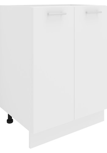 VCM NORDIC Esilo 60 kkken skab, m. 2 lger og 1 hylde - hvid tr