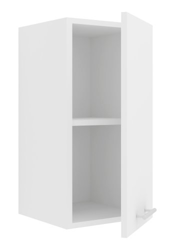 VCM NORDIC Esilo 1 dr 30 kkken vgskab, m. 1 lge og 1 hylde - hvid tr