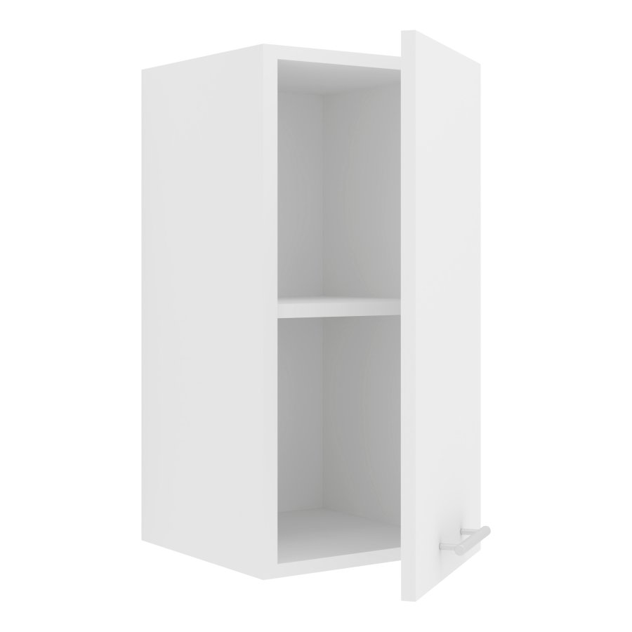 VCM NORDIC Esilo 1 dr 30 kkken vgskab, m. 1 lge og 1 hylde - hvid tr