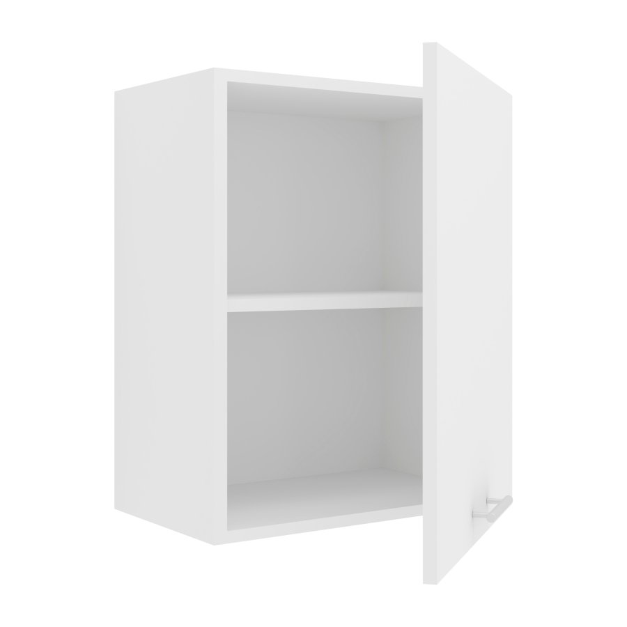 VCM NORDIC Esilo 1 dr 50 kkken vgskab, m. 1 lge og 1 hylde - hvid tr