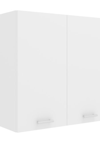 VCM NORDIC Esilo 2 dre 60 kkken vgskab, m. 2 lger og 1 hylde - hvid tr