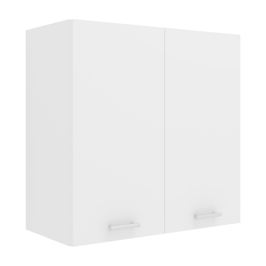 VCM NORDIC Esilo 2 dre 60 kkken vgskab, m. 2 lger og 1 hylde - hvid tr